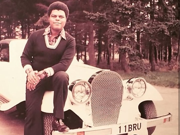 Throwback : Michael Ibru Poses With His Bugatti-style ‘Panther De Ville’ – Britain’s Most Expensive Car At The Time