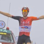 Tour de France: Arensman climbs to misty stage 14 win as Pogacar extends lead