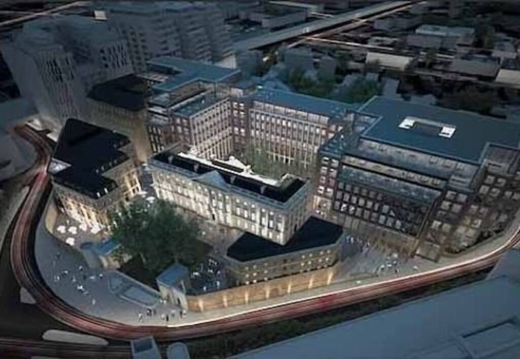 China told to lift veil on ‘greyed-out’ London super embassy plans