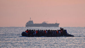 UK detains first migrants to be returned to France under ‘one-in, one-out’ deal