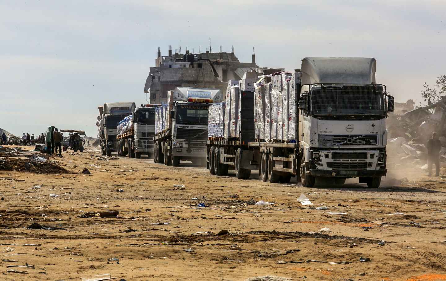 Let UNRWA Aid Trucks Into Gaza