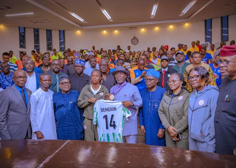 Ondo gov gifts Super Falcons player N30m, house
