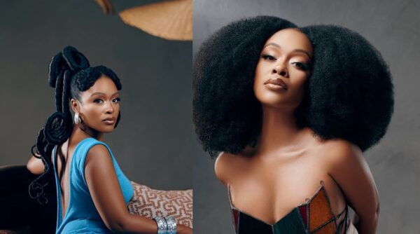 Nomzamo Mbatha shines as Glamour cover star with bold hair looks