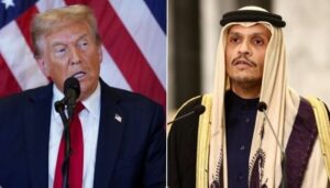 Trump meets Qatari PM following Israeli strike in Doha