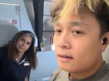 American Airlines passenger offers bizarre excuse after he fought with female flight attendant who caught him vaping