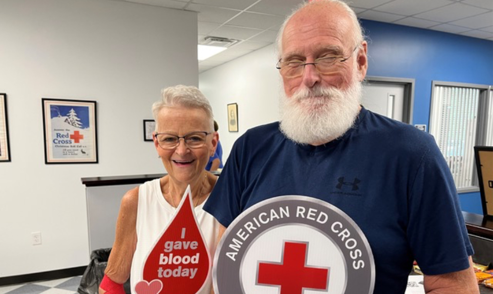 Maintain a healthy blood supply and celebrate wellness by giving blood or platelets in August
