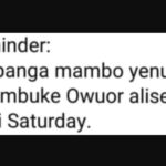 All The Trending Memes and Tweets in Nairobi Today