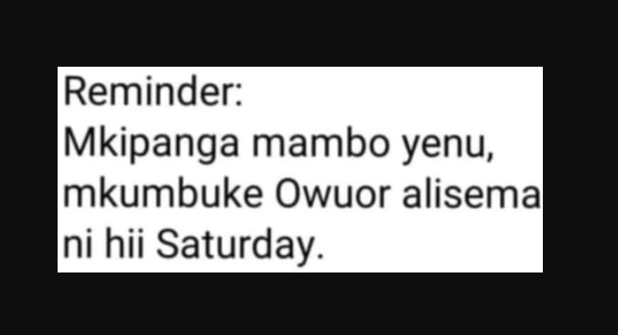 All The Trending Memes and Tweets in Nairobi Today