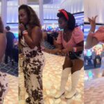 “When your friend is so ICONIC” – Lady shares humorous moment she used her friend’s búttocks as a tripod stand for her phone (VIDEO)