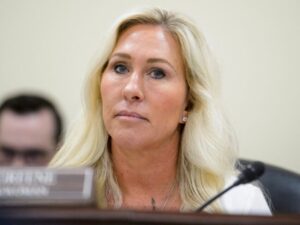 Marjorie Taylor Greene is first Republican lawmaker to call Gaza crisis a ‘genocide’