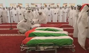 Hamas says US ‘accomplice’ in Israel Qatar attack as funerals held