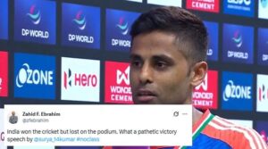 ‘Pathetic victory speech’: Indian captain slammed for politicising Asia Cup victory against Pakistan