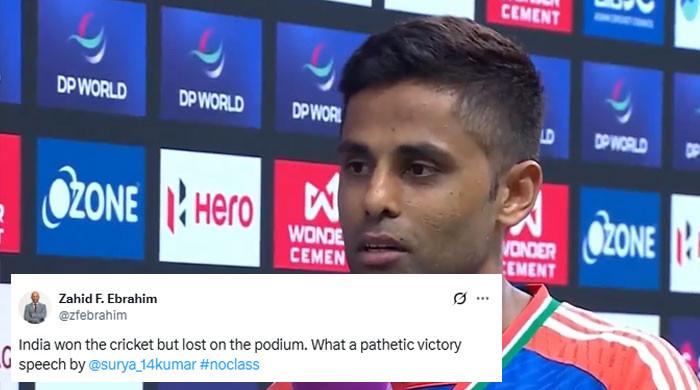 ‘Pathetic victory speech’: Indian captain slammed for politicising Asia Cup victory against Pakistan