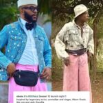Ebuka Reimagines Osuofia Old School Clothes For BBNaija Season 10 Launch