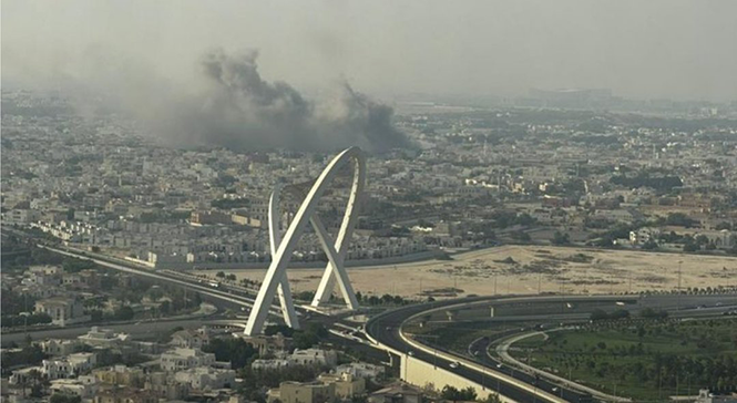‎Several blasts heard in Qatar’s Doha