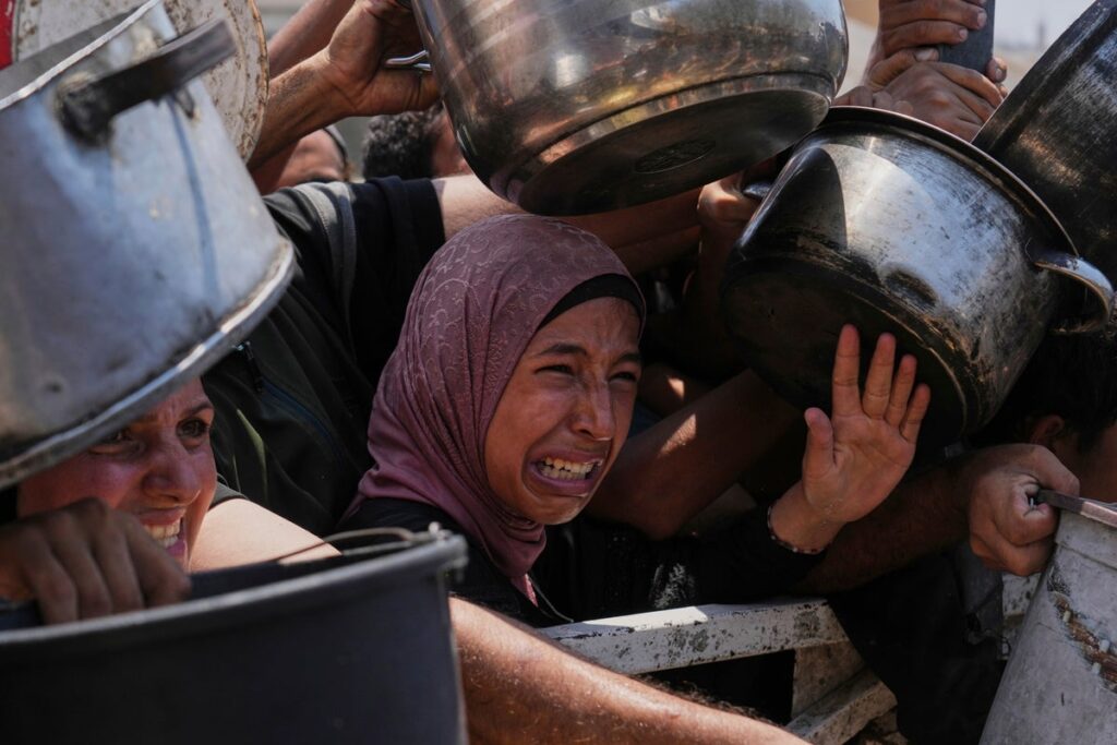 Gaza latest: Starmer tells Israel UK will recognise Palestinian state unless it agrees to ceasefire