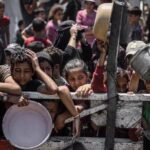 Israeli Strikes Kill 30 as Trump Acknowledges Starvation in Gaza