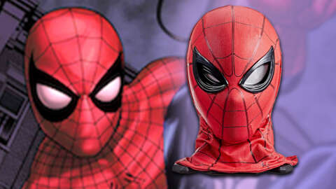 Marvel Legends Spider-Man Mask Looks Cool And Kinda Creepy