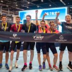 Olympic swimming legend Adam Peaty stars for Team Ramsay on debut triathlon