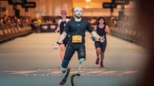 ‘I’ve got big goals’ – Billy Monger on LA2028 after first sprint triathlon at T100 London