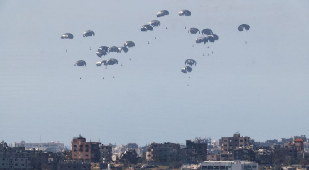 Israel To Allow Aid Delivery Into Gaza Using Parachutes