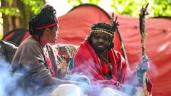 Self-styled ‘African tribe’ evicted from Scottish woodland camp