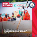 Hilda Baci bags Guinness World Record for biggest jollof rice serving