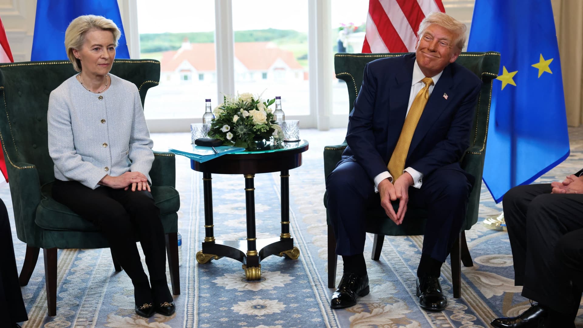 EU will delay planned U.S. tariffs for six months to allow for trade talks