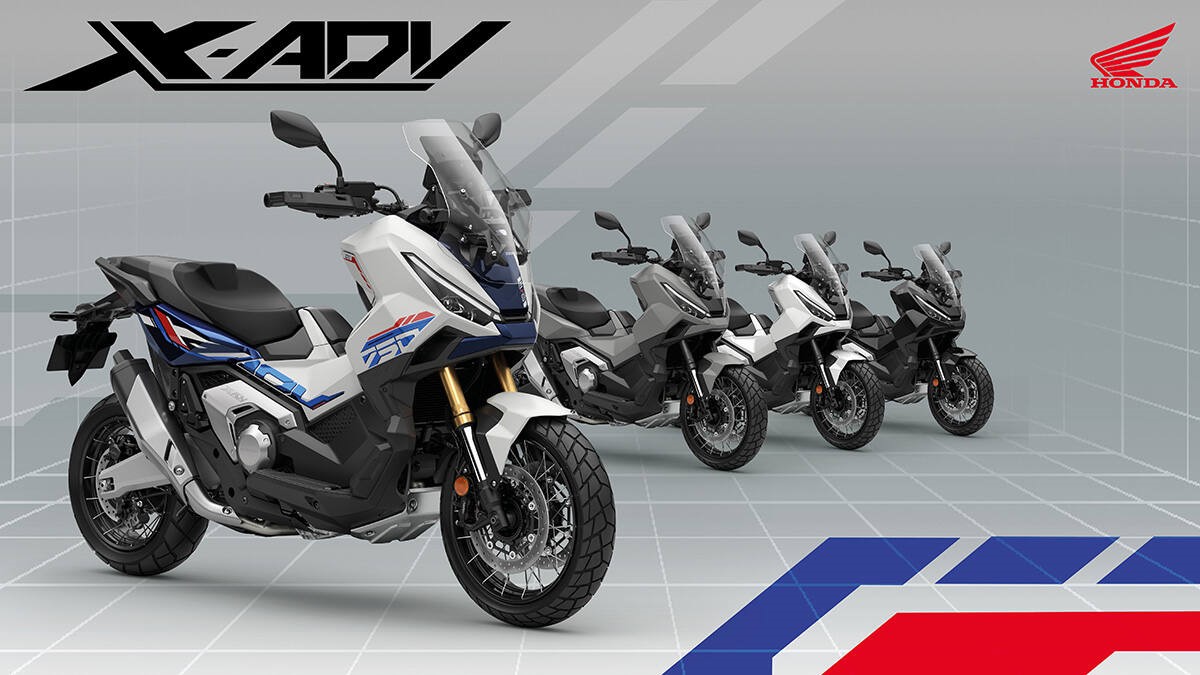 Refreshed colour palettes for  Honda’s 2026 Forza 750 and X-ADV