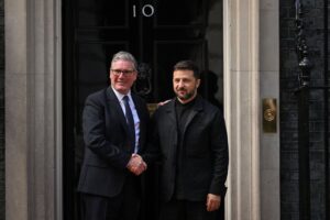 Ukraine’s Zelenskiy to meet UK PM in London ahead of Trump-Putin summit