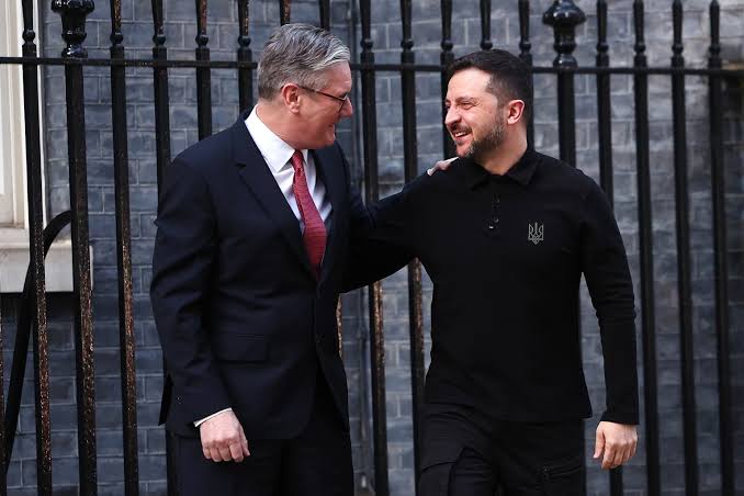 UK PM, Starmer, welcomes Zelensky in London amid fears over US-Russia summit deal