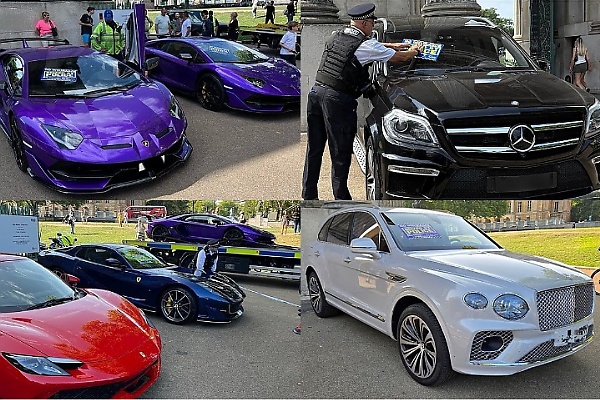 72 Supercars Worth $9.5 Million Seized By Police For Causing Nuisance Across London Areas