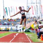 De Gannes leaps to long jump bronze at Jr Pan Am; Bascombe into 100m final