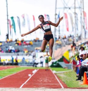 De Gannes leaps to long jump bronze at Jr Pan Am; Bascombe into 100m final