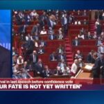 Bayrou offers ‘doom and gloom’ in final speech before confidence vote