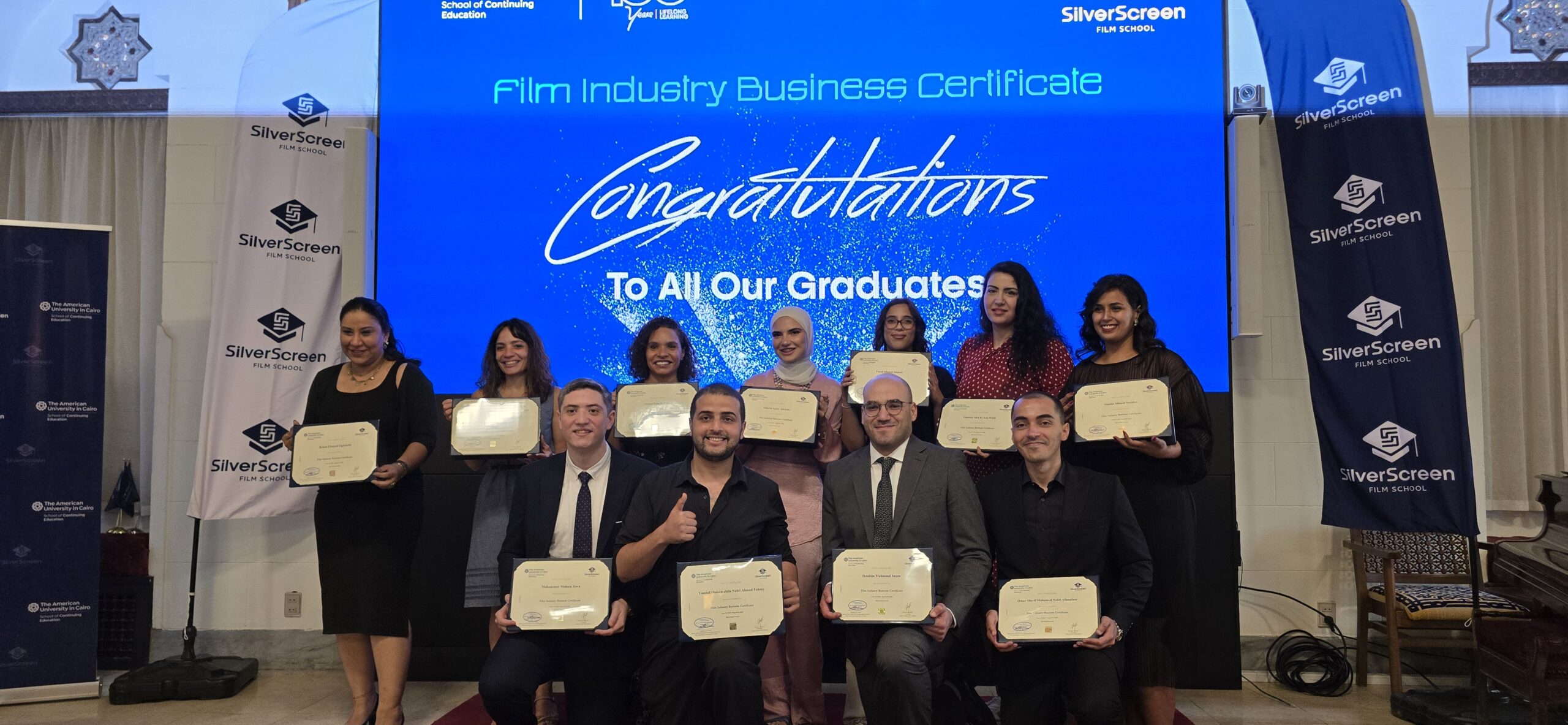 AUC graduates first cohort of film industry business certificate
