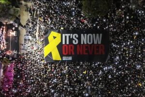 ‘It’s Now Or Never’: Thousands Rally In Israel To Demand Return Of Gaza Hostages