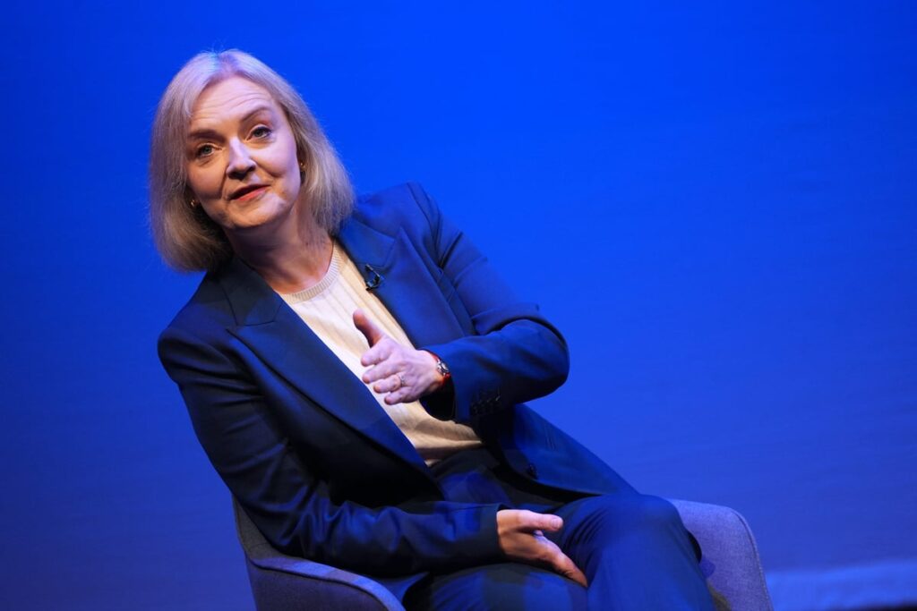 Kemi Badenoch ‘unlikely to win’ next election, says Liz Truss