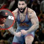 Jon Jones watches on as Gable Steveson absolutely mauls first MMA opponent in 98 seconds