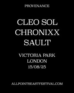 Sault, Cleo Sol Confirm All Points East Stage Time
