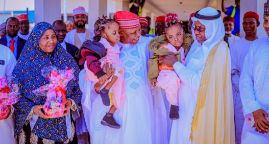 Separated Nigerian Conjoined Twins Return Home After Successful Surgery In Saudi Arabia