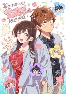 ‘Kanojo, Okarishimasu’ Fifth Season Announced for 2026