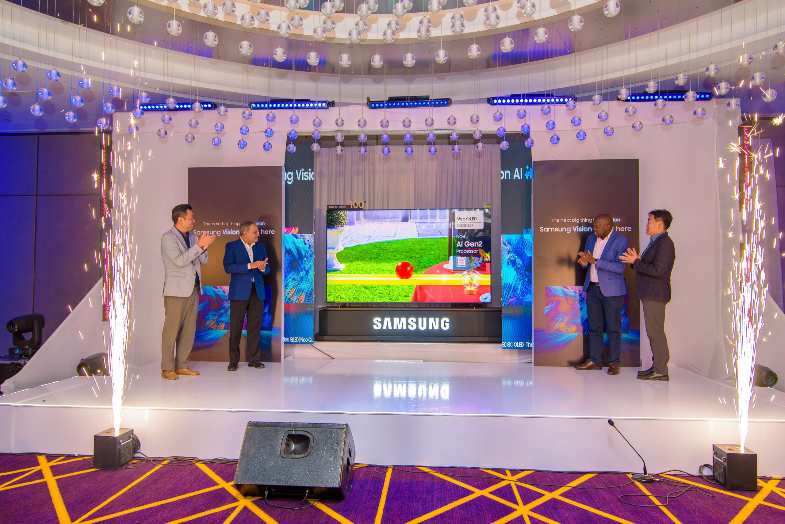  Samsung Unveils its 2025 NEO QLED 100-inch AI TV in Kenya