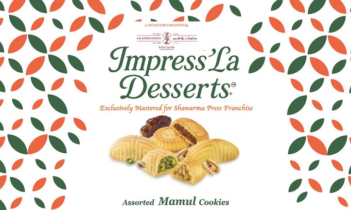 Shawarma Press Announces Collaboration With Zalatimo Sweets To Introduce New Premium Dessert Line Impress’ La Desserts