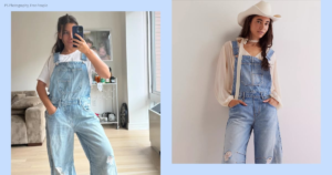 I Tried Free People’s Barrel Denim Overalls and I Can’t Go Back to Regular Jeans