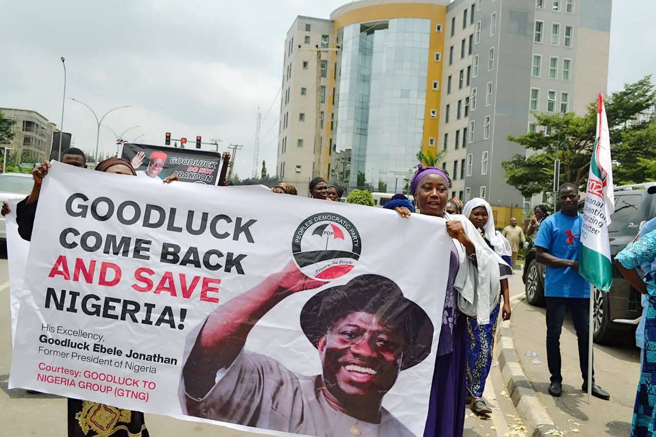 Supporters Call for Jonathan’s Return Ahead of 2027 Elections