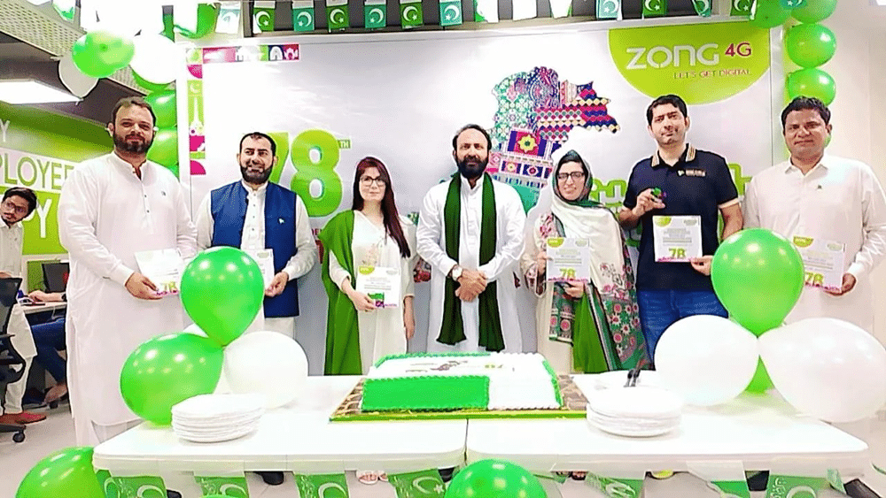 Zong Celebrates Pakistan’s 78th Independence Day with Nationwide Campaign and Special Offers