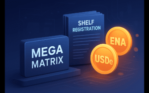 Mega Matrix files $2B shelf registration for Ethena stablecoin strategy