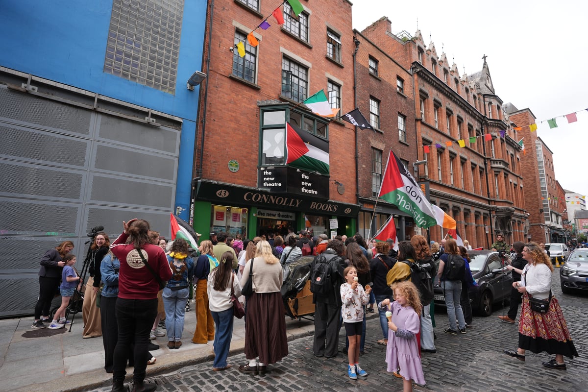 ‘They are turning him into a hero’: Kneecap solidarity gig held in Dublin
