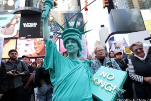 Thousands Participate In ‘No King’ Protests Against Trump Across US, Europe, Canada